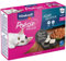 Vitakraft Poésie Délice, Fish Selection, Nassfutter Katze, Katzennassfutter in Sauce, mit Seelachs, mit Kabeljau, ohne Zusatz von Zucker und Getreide (1 Paket mit 6x 85g)