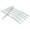 BESCH 6 Cuchillos de Carne Acero Inoxidable 21 x 2 cm