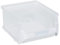 Allit 456245 ProfiPlus Box 2B, transparent, Stapelsichtbox, PP, V: 1,2 L,Lagersichtbox, Sichtbox, Lagerbox, stapelbar