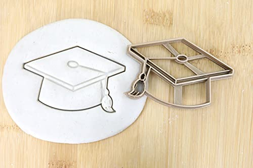 Diplom Hut Cookie Cutter Fondant Keksstempel/Ausstechform Keksausstecher Plätzchen ca. 8cm