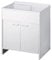 Negrari 9010KAM Lavoir en résine 80 x 50, Plastique Polypropylène (PP), Blanc, 80x50 cm