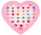 Toddmomy 36Pcs Little Girl Ringe in Box Tun Spielringe Verstellbare Strassringe Kinder So Tun Spiele Prop (Stile)