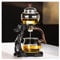 YUDIZWS Juego de té Lazy Kungfu, tetera de goteo con infusor de base, tetera de goteo magnética, juego de té automático, infusor de tetera de vidrio para té y café,Deer tea maker