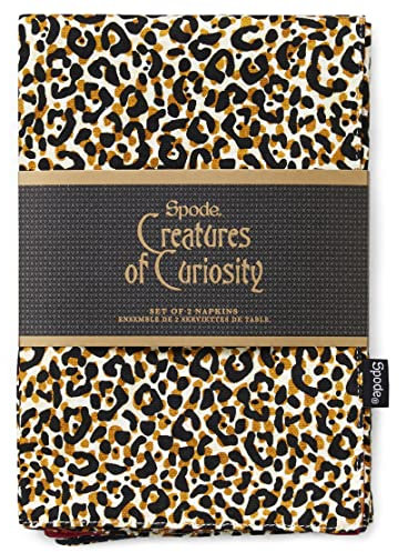 Spode Creatures of Curiosity Napkins Set of 2 100% Cotton 40 x 40cm