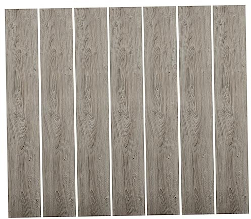 DOITOOL 1 Satz Brettpaste Boden Reparatur Kit Gefälschter Boden Bad Bodenbretter Schälen Und Kleben Bodenfliesen Im Landhausstil Aufkleben Marmor Holzmaserung 3d Bodenfliesen Aus Holz Pvc