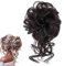 prinfantasy Haarteil Hair Extensions Haarknoten Verlängerung Synthetisches Brötchen Haarschmuck Einfach Scrunchie für Frauen, FQ004