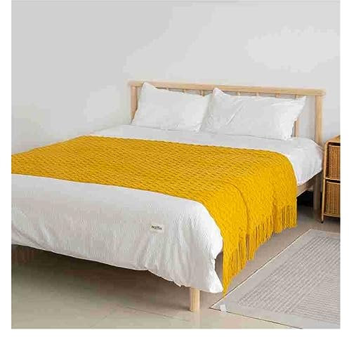 VejiA Wellpappe, Sofabezug, Decke, Bett, Bett, Büro, Nickerchen, Decke, Klimaanlage, Strickbezug, Decke (Farbe: Schwarz, Größe: 130 x 180 cm) (Schwarz 130 x 180 cm).