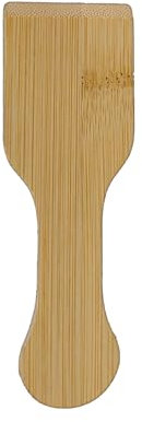 hausleben 8er Set Schaber | 4 x13cm | Natur | Bambus | umweltfreundlich | Küche | Tisch | Raclette