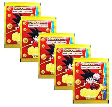 generisch Panini Dragonball Universal Sticker 2024-5x Stickertüten