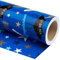 RUSPEPA Reversible Graduation Wrapping Paper.Mini Roll.43.2cm x 10m.Trencher Cap und Sterne für Party, Feier