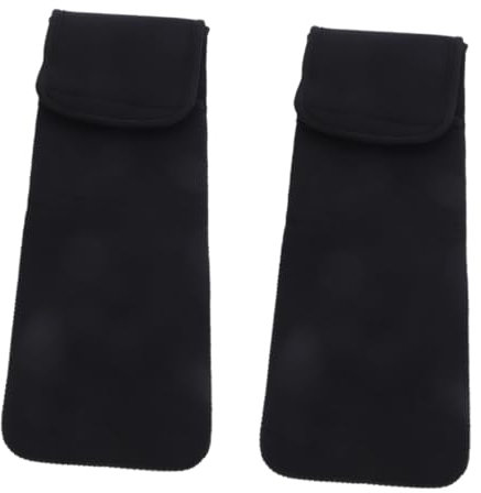 DRESSOOS Bolsa para Sujetar Rizadores de Pelo 2 Unidades Funda para Alisador de Pelo Construcción Duradera para Un Viaje Y Almacenamiento Seguros