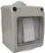 Cassetta Elettrica Esterna IP55 Composta da 1 Interruttore e Box Anti-Intemperie, Cassetta Elettrica da Muro, Scatola Esterna Presa per Apparecchi Elettrici