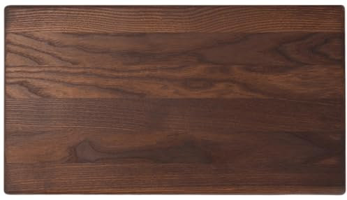 Schneidebrett Holz Holzbrett Küche Holzschneidebrett Küchenzubehör Groß und Klein Brotbretter und Servierbretter Wooden Cutting Board (Esche Aya, 30x20x1,5cm)