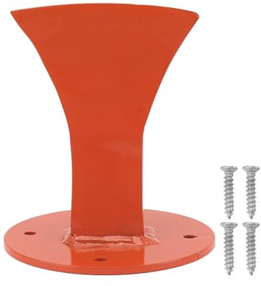 Segrehy Firewood Splitter Manual Kindling Splitter Antislip Safe Log Splitter Wood Splitter for Indoor Outdoor Forged Steel Orange