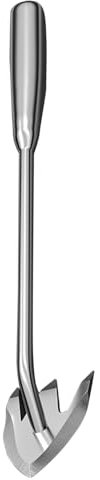 Discreet Tool - Radici Extractor | Edelstahl -Sinus für Web, Hacken von Gemüsegärten und Wiesen | Doppelblattgartenwerkzeug