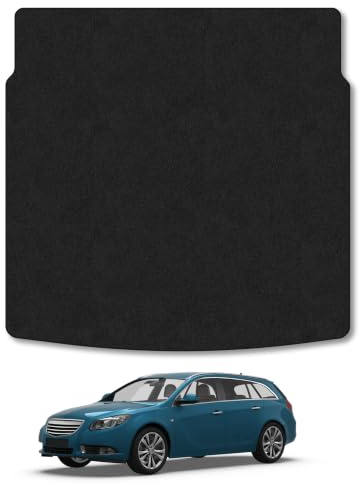 Vauxhall Insignia (2008-2017) [Estate] Carpet Boot Mat | Black Edge Trim Tailored Fit Boot Liner Full Coverage Protection Accessories Easy Clean Anti Slip Made in the UK