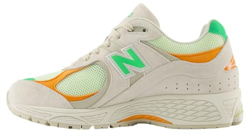 New Balance Men's/Women's Sneakers Oxford, Linen/Apple, 11 Women/9.5 Men