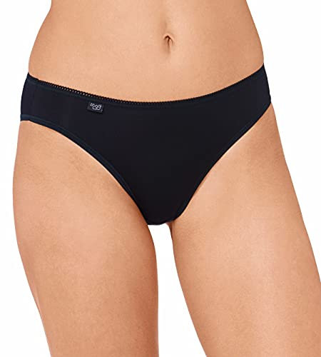 Sloggi Damen 24/7 Microfibre Tai C3p Slip, Schwarz, 44 EU