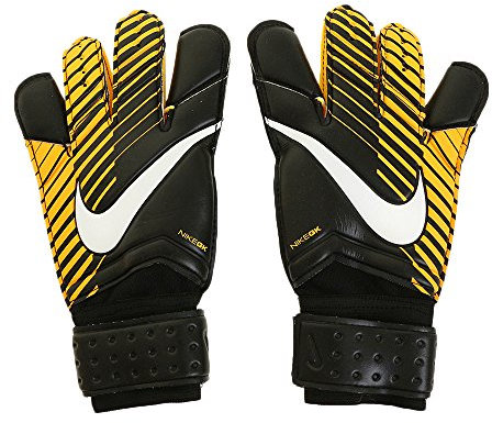 Nike GK Grip 3 Fußball-Torwarthandschuhe (Größe 7), Schwarz, Laser-Orange