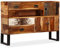 vidaXL Sideboard Sheesham Holz Massiv Palisander 115x30x80cm Kommode Highboard