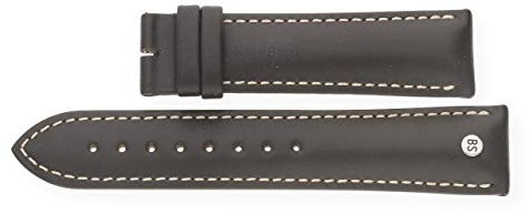 Bruno Söhnle Uhrenband 73-71183-822 Leder Dunkelbraun 22 mm