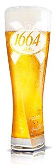 ileauxtresors Lots de 6 Verres 1664 25 cl