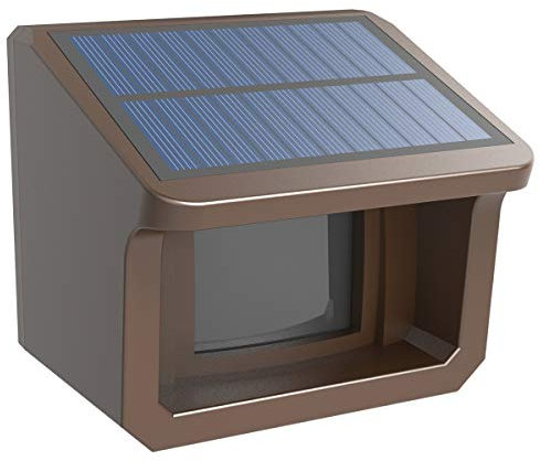 Driveway Sensor- Extra Solar Wireless Outdoor Weatherproof Motion Sensor/Detector for HTZSAFE Alarms-800 Meters Wireless Transmission Range-Up to 20 Meters Sensor Range 3 Adjustable Sensitivities