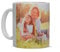 Tazza personalizzata in ceramica con la sua foto o scritta - 300 ml, modello Mug - Idea regalo festa della Mamma, festa del Papà, San Valentino - Massima qualità di stampa