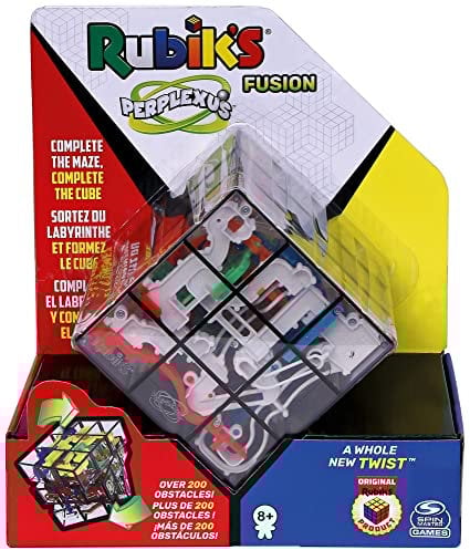 Spin Master Games Rubik's Perplexus Fusion - Kugellabyrinth im 3x3 Zauberwürfel