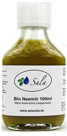 Sala Neemöl kaltgepresst BIO (100 ml NH-Glasflasche)