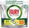 Fairy Platinum All in One Dishwasher Tablets, Lemon, 59 Capsules, For tough Challenges, Even Cleans Greasy Filters