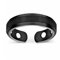 Magnetischer Therapie-Ring, Gewichtsverlustringe für Damen und Herren, verstellbarer Ring, Gesundheitshalterung, schlank, stilvolle Metallberührung, Acupoint-Gesundheitsvorsorge