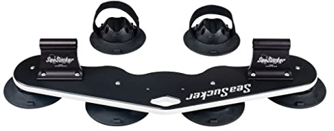 SeaSucker Mini Bomber MAX Bike Rack - Carries 2 Bikes (Includes HUSKE Plugs Compatible with The Most Popular Bike Types)