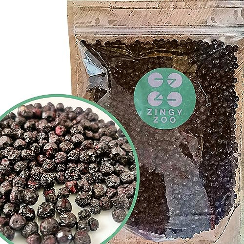 Frutti di Bosco Disidratati Blue Berry Liofilizzati | XL 300g Mirtilli Selvatici Mirtilli Disidratati | Mirtilli Neri Disidratati Senza Zucchero Secchi | Freschi Polvere di Mirtillo Mulino Mirtillo