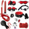 12Pcs Set Juguetes Erótîcôṡ para Parejas Pack Hombres Juegôs Bǒǹdâgê Kît Ṣȅxô Pareja Placer mujeres Tobillo B`D`S`M Juguetes êróticôs para adultôs Aprovechar ropa
