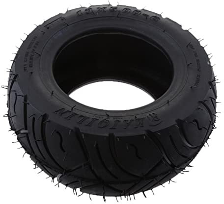 Scooter Reifen,Scooter Tyres Black Rubber 13x5.00-6 Inch Rubber Tread Reifen for Faltrad Roller Quad Dirt Bike Räder Motorrad-Zubehör