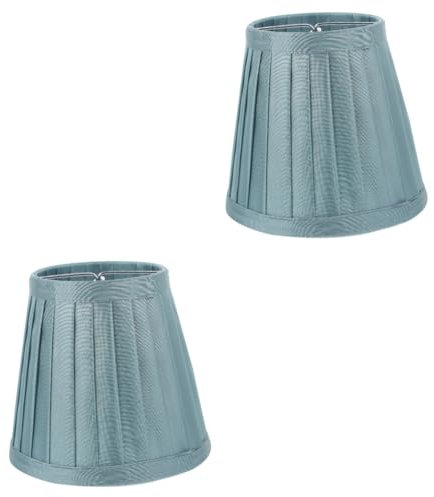 Gadpiparty 2 Stk Lampenschirm aus Stoff schreibtischlampe geschenke für den einzug klappbare Tischbeine Tischlampenschirm Leuchten Wandleuchte Staubdichter Lampenschirm Wohnkultur Mittel Pilz