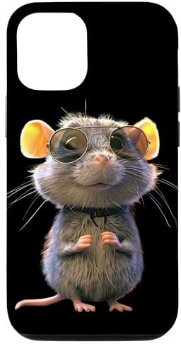Ratte Süße Maus Nagetiere Zwergmaus Kleine Ratten Mäuse Hülle für iPhone 12/12 Pro