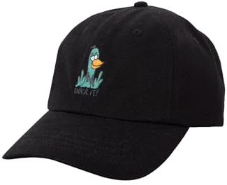 IRIEDAILY Unisex Cap What THE Duck DAD Baumwolle one Size Fit