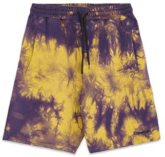 PROPAGANDA Bermuda Uomo Tie Dye Purple Viola