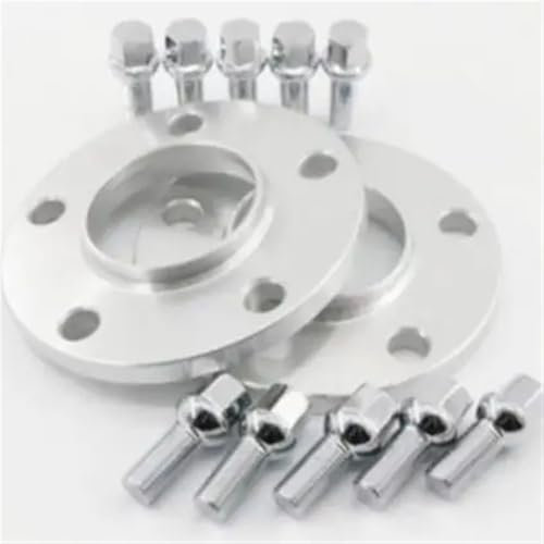 Wheel Spacers 2 Stücke 12mm 15mm 20mm Hubcentric Spurverbreiterungen 5x130 + 10 Radschrauben Für Q7 Für 911 Für Cayenne Für Cayman Für Boxster Wheel Spacer Lug Wheel Spacers(12mm)
