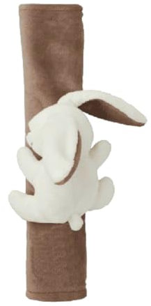 Cute since 1999 Gurtpolster Kinder - Gurtschoner Auto für Junge & Mädchen - Sachen & Geschenk für Neugeborene - auch in Autositz verwendbar - 27 x 6 cm (Hase)