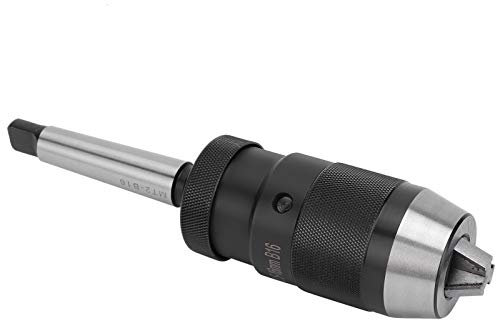 Mandrin de Perçage sans clé Mandrin Solide et à Dégagement Rapide pour Perceuse 0,5 à 16 Mm, adapté aux Perceuses à Colonne, Fraiseuses et Tours