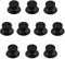 pour Xbox 360, 10-Pack 3D Analog Joystick Thumbstick Caps, Game Controller Replacement Rubber Covers (Noir)