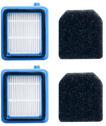 2 Stück Filter Zubehör für QX6 QX7 QX8-2 ASKW1 Akku-Staubsauger, – Inklusive 2 Vormotorfilter, 2 Waschbare Hygienefilter, Kompatibel mit AEG ASKW1 Filter, Hohe Filtrationseffizi
