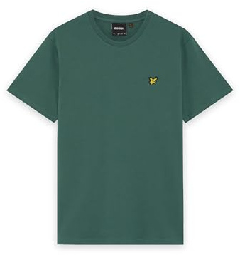Lyle & Scott SS T-Shirts Einfarbig T-Shirt, W130 Everglade, XXL
