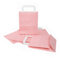 Logbuch-Verlag 10 kleine Papiertaschen rosa weiße Punkte 18 x 8 x 22 cm mit Henkel Verpackung Gastgeschenke Kinder