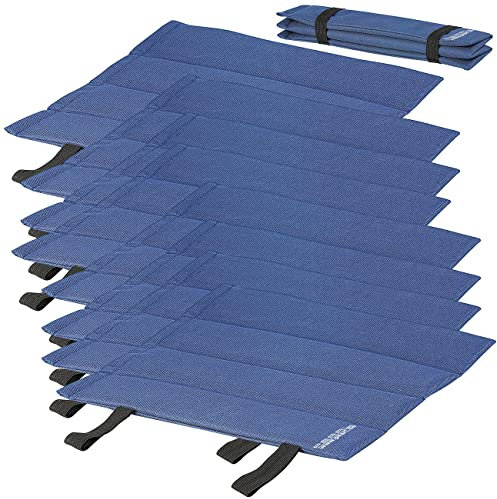 PEARL Sitzunterlagen: Faltbares Iso-Sitzkissen, 8er-Set (Sitzunterlage Outdoor, Faltkissen, Picknickdecke)