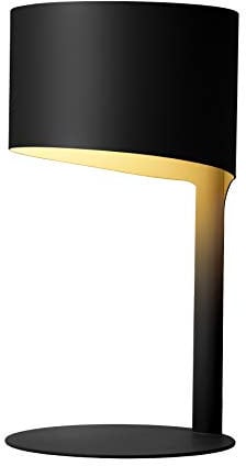 LUCIDE KNULLE - Tischlampe - Ø 15 cm - 1xE14 - Schwarz