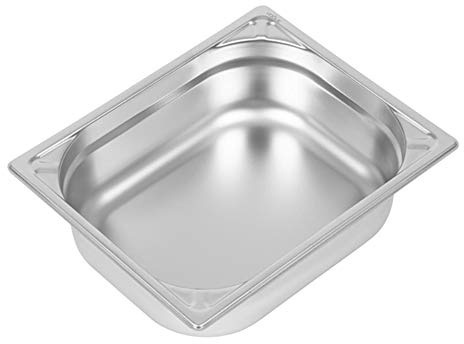 Vogue DW439 Strapazierfähiger GN-Behälter 1/2, Edelstahl, 100mm